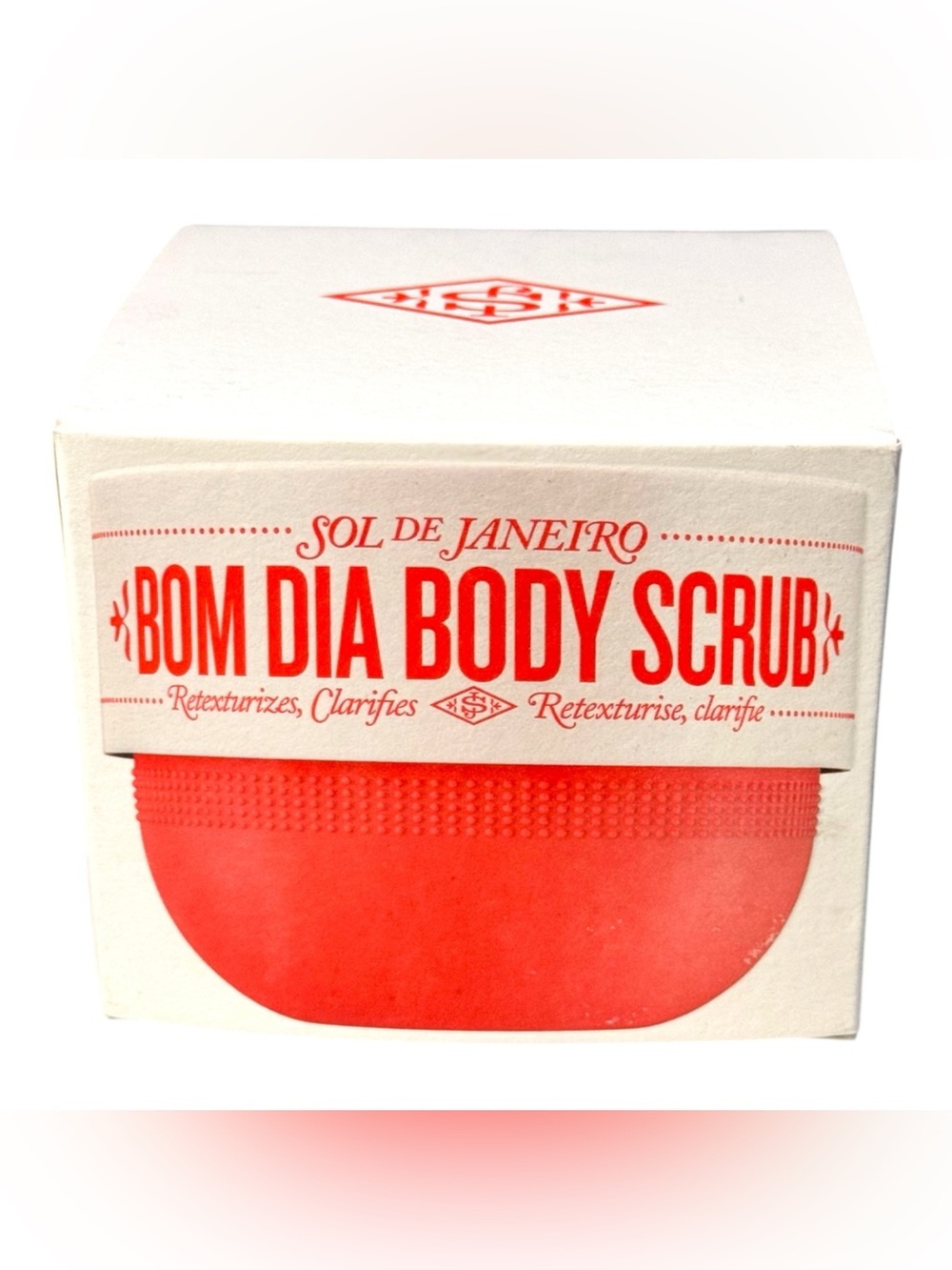 Sol de Janeiro Bom Dia Body Scrub 10% AHA BHA Resurfacing Complex 7.8oz $42 NEW